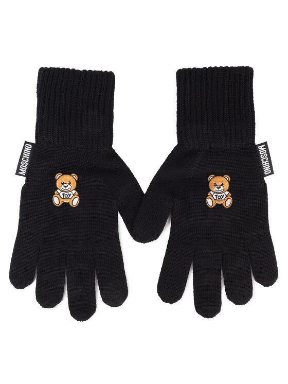 MOSCHINO Guanti da donna MOSCHINO 65162 M2097 Nero