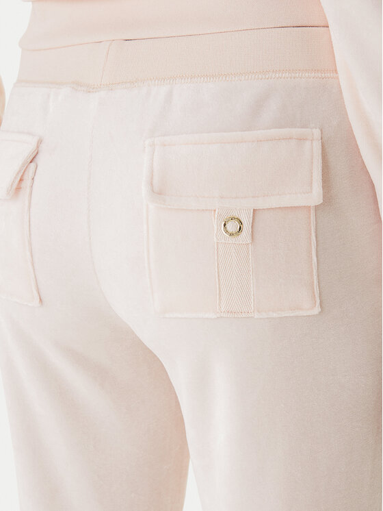 Juicy Couture Juicy Couture Παντελόνι φόρμας Caisa JCSEBJ008G Ροζ Slim Fit