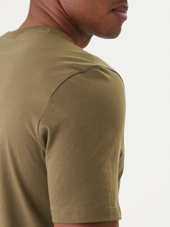 HUGO HUGO Camiseta Dero222 50466158 Caqui Regular Fit