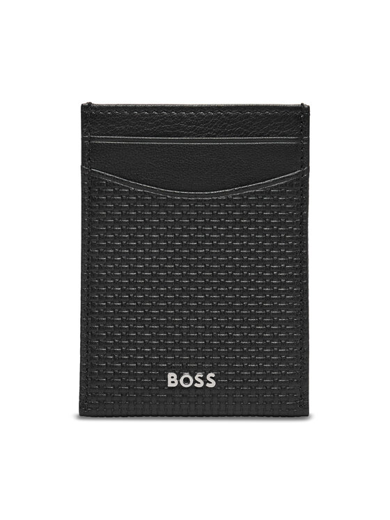 BOSS Set denarnica in etui za kreditne kartice BOSS 50563867 Črna