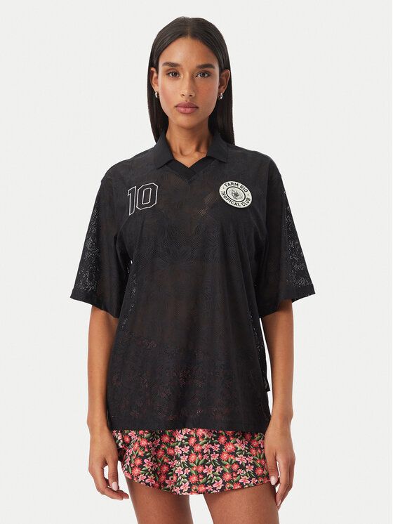 adidas adidas Camiseta Farm Rio KR0238 Negro Loose Fit