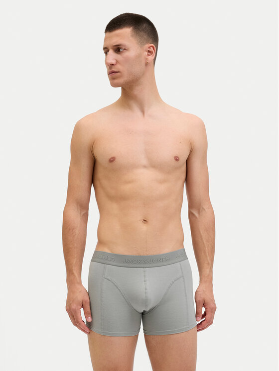 Jack & Jones Jack & Jones Conjunto de calzoncillos boxer Ordinary 12275575 Gris