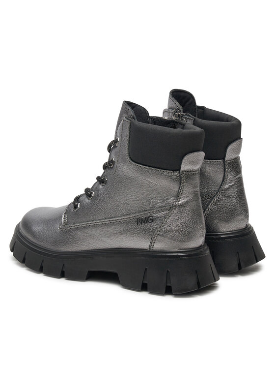 Primigi Kozačky Primigi 6876633 S Stříbrná