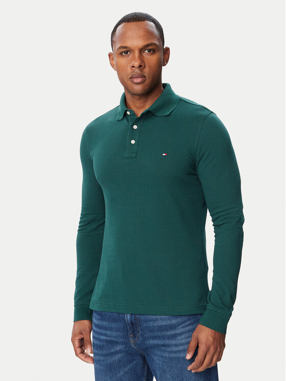 Tommy Hilfiger Tommy Hilfiger Polo 1985 MW0MW20182 Verde Regular Fit