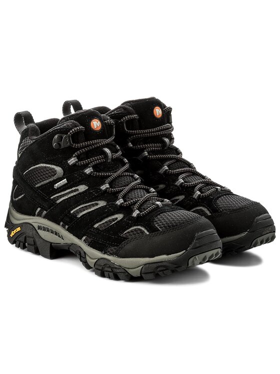 Merrell Bakancs Merrell Moab 2 Ltr Mid GORE-TEX J18417 Fekete