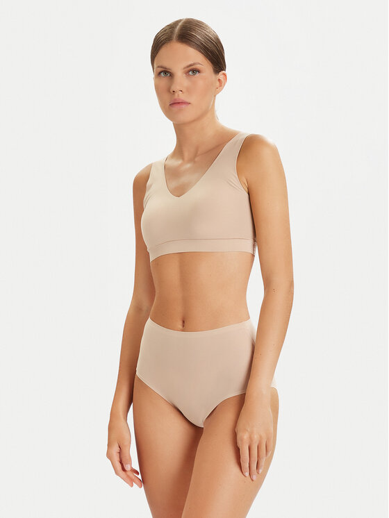 Chantelle Chantelle Mutande classiche a vita alta Soft Stretch C26470 Beige