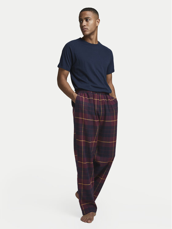 Jack & Jones Jack & Jones Pantalones de pijama Crimon 12182711 Guinda/burdeos Regular Fit