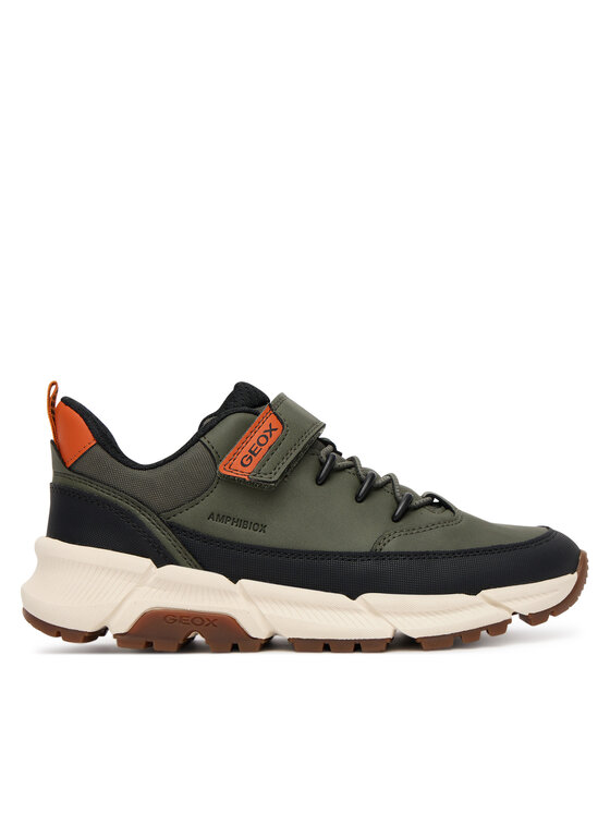 Geox Sneakersy Geox J Flexyper Plus J56LCA 0MEFU C3009 D Khaki