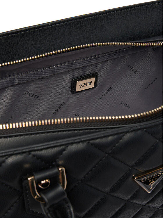 Guess Чанта за уикенд Guess Juliet Travel TWQN24 56415 Черен