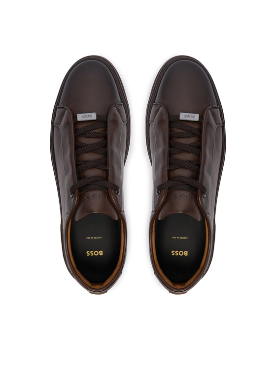 BOSS Sneakersy BOSS Gary 50546855 Brązowy