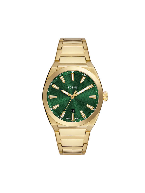 Fossil Pulkstenis Fossil FS6090 Zelta