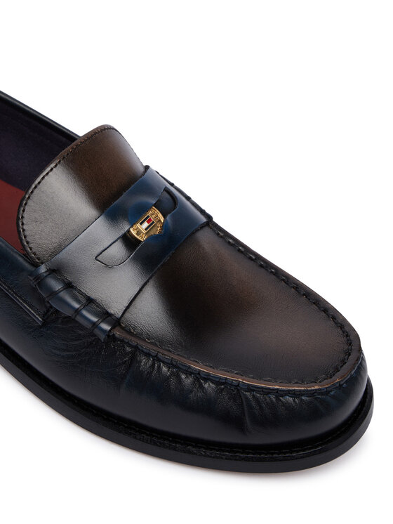 Tommy Hilfiger Mokasinai Tommy Hilfiger FM0FM06076 Tamsiai mėlyna