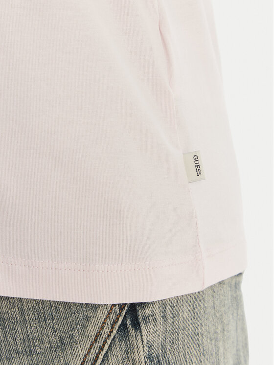 Guess Jeans Guess Jeans T-Shirt W4YI10 J1314 Ροζ Regular Fit