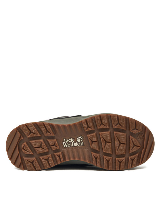 Jack Wolfskin Sniega zābaki Jack Wolfskin Polar Bear-g Texapore High Vc K Melns