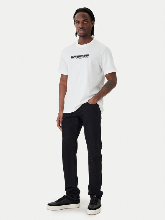 Calvin Klein Calvin Klein Camiseta LV04LF812G Blanco Regular Fit