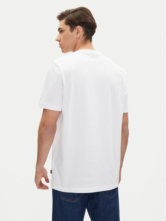 BOSS BOSS Футболка Te_Dunetrace 50539187 Білий Regular Fit
