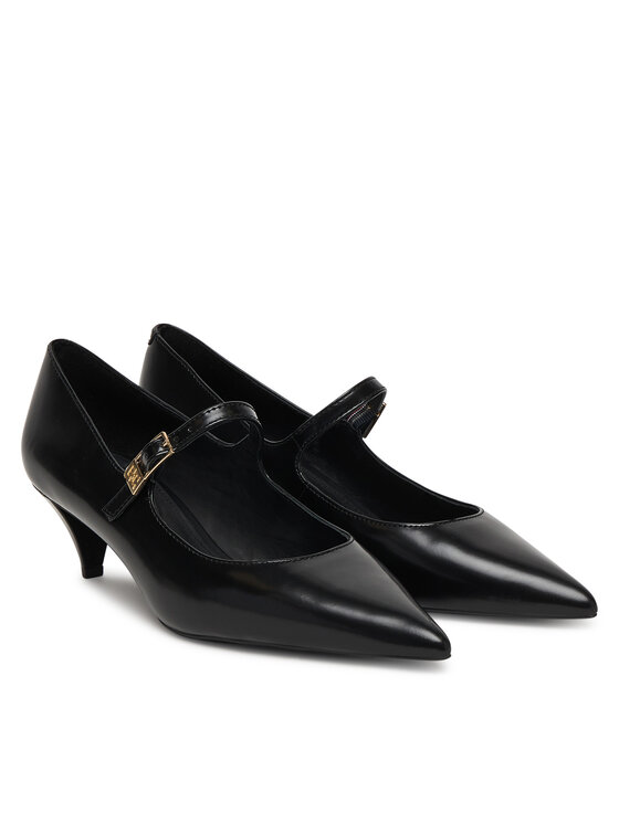 Tommy Hilfiger Tacón de aguja Tommy Hilfiger Low Pump Abrasivato FW0FW09321 Negro