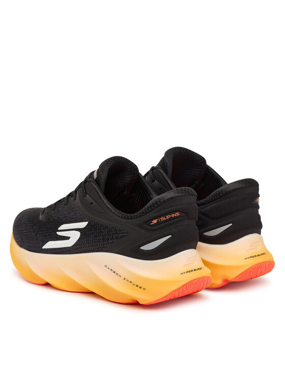 Skechers Buty do biegania Skechers Slip-ins: Aero Burst 246215/BKOR Czarny