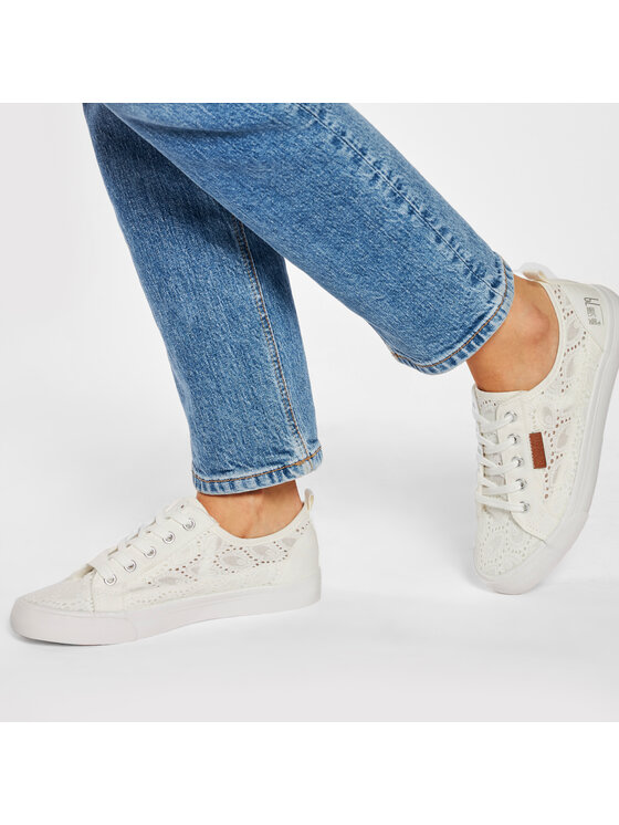 Big Star Shoes Гуменки Big Star Shoes W274925 Бял