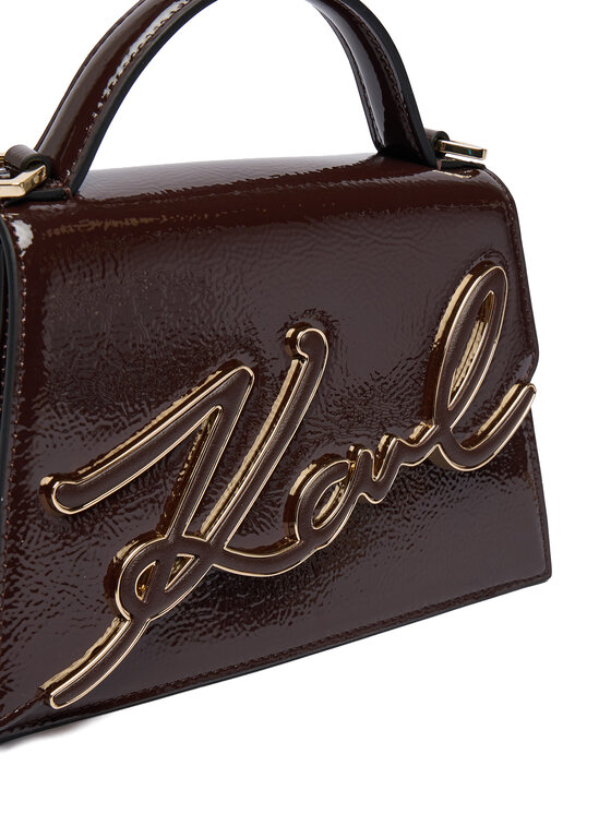 KARL LAGERFELD Torebka KARL LAGERFELD A4W30033 Brązowy