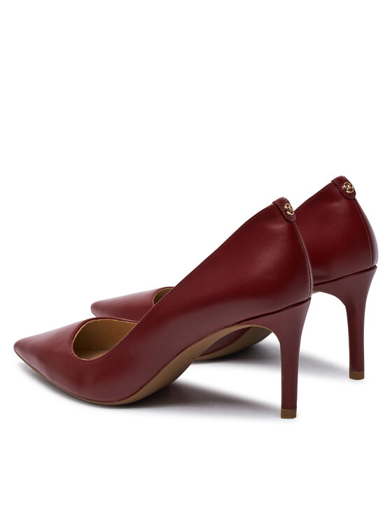 MICHAEL Michael Kors Туфлі на шпильці MICHAEL Michael Kors Alina Flex Pump 40F2HNMP2L Бордовий
