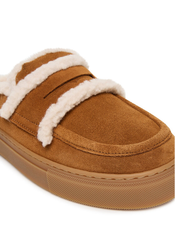 Inuikii Natikače Inuikii Mule Wool 1004.017.0011 Smeđa