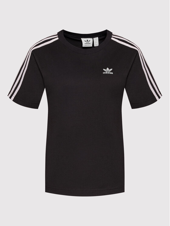 adidas adidas Футболка HF7533 Чорний Regular Fit