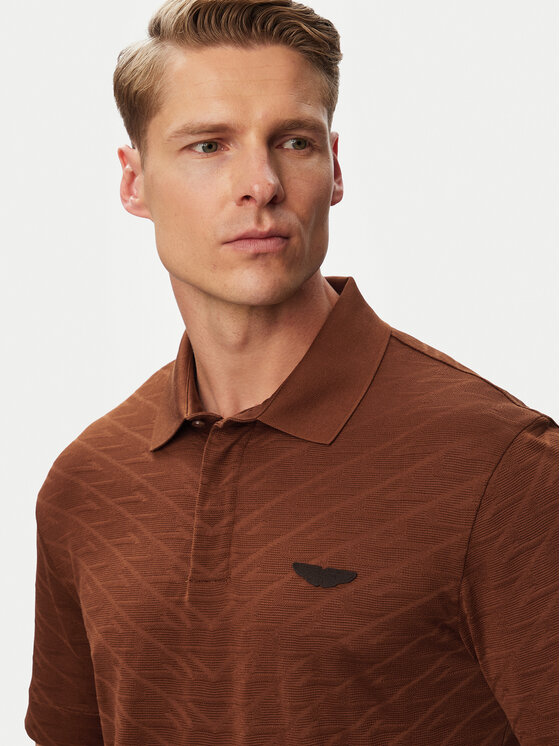 BOSS BOSS Polo C-Prout 180_AM 50565174 Marrón Regular Fit