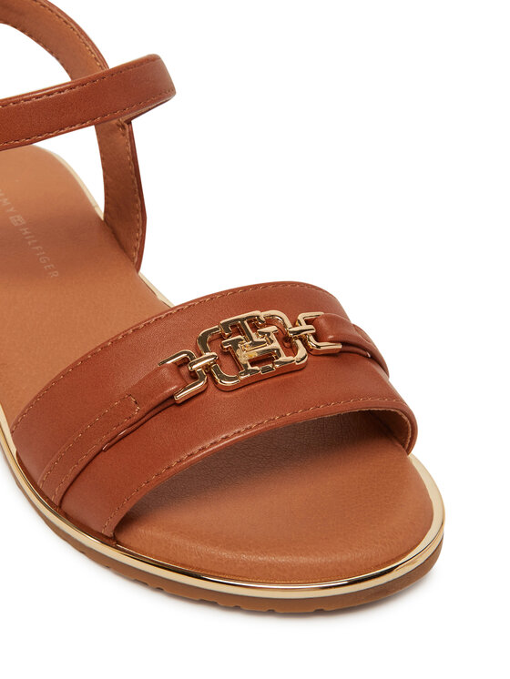 Tommy Hilfiger Sandali Tommy Hilfiger T3A2-33778-0326 M Rjava