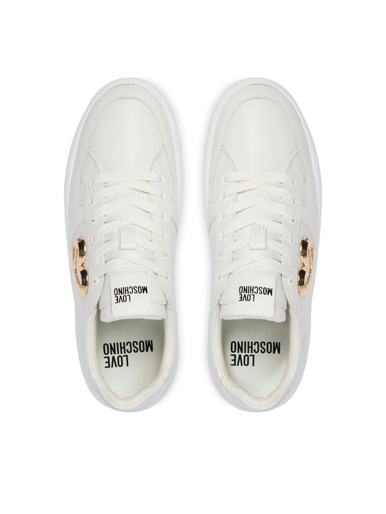LOVE MOSCHINO Снікерcи LOVE MOSCHINO JA15485G0OIA0100 Білий