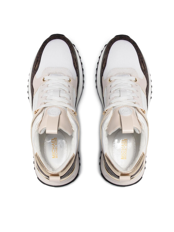 MICHAEL Michael Kors Laisvalaikio batai MICHAEL Michael Kors Theo Trainer 43F1THFS1B Balta