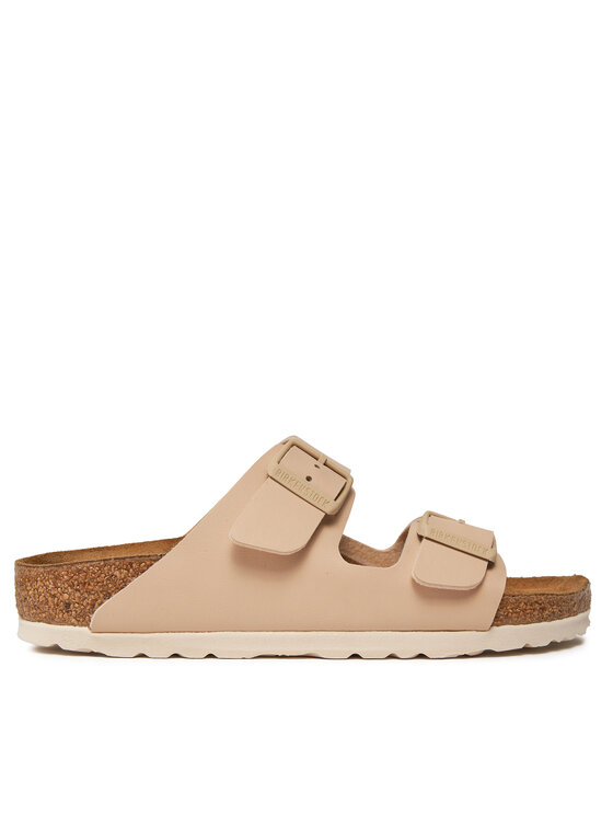 Birkenstock Шльопанці Birkenstock Arizona Birko-Flor 1027723 Бежевий