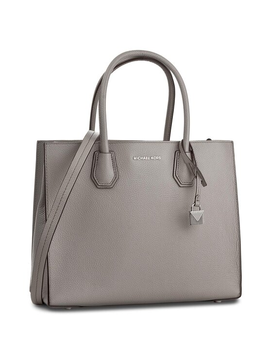 Michael Kors Kabelka Michael Kors Mercer 30F6SM9T3L Sivá