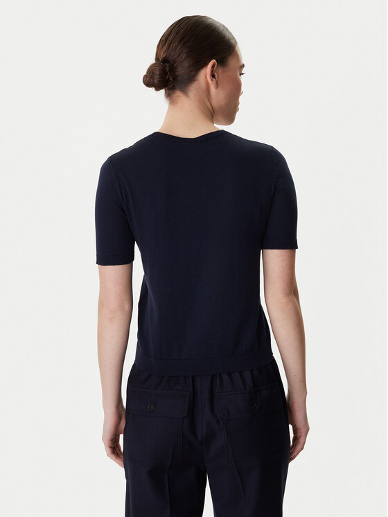Weekend Max Mara Weekend Max Mara Camiseta Gabarra 2615361081 Azul marino Slim Fit