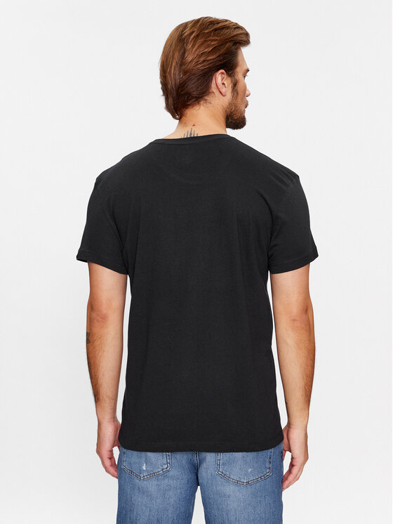 Gant Gant Marškinėlių komplektas C-Neck 2 Pack 900002008 Juoda Regular Fit