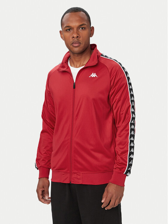 Kappa Kappa Sweatshirt 301EFU0 Rot Regular Fit