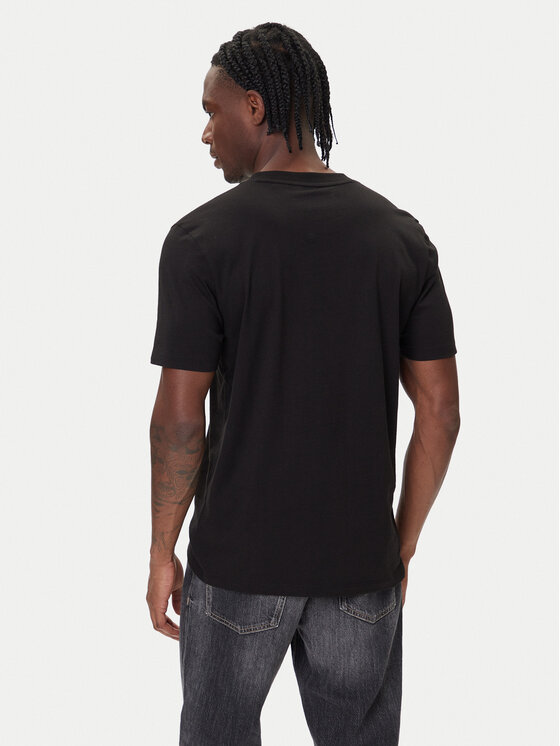 HUGO HUGO Camiseta Dugolini 50549154 Negro Regular Fit