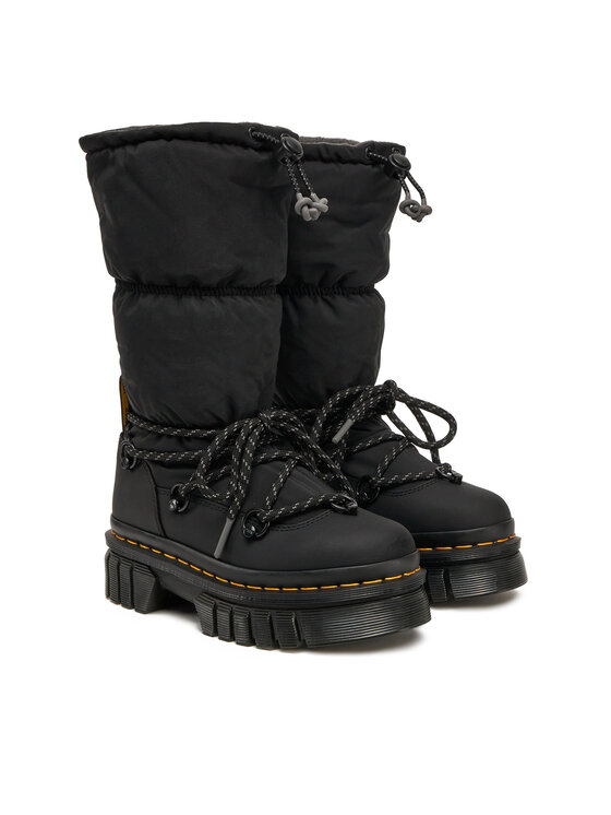 Dr. Martens Snehule Dr. Martens Audrick Padded Hi Black Snowplow Wp32052001 Čierna