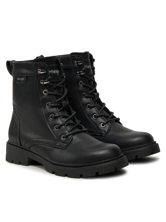Wrangler Bakancs Wrangler Louisa 20243065.11A Fekete