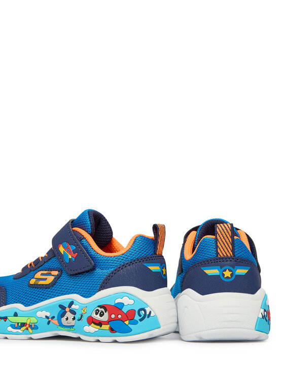 Skechers Снікерcи Skechers Play Scene 407312N/BLNV Голубий