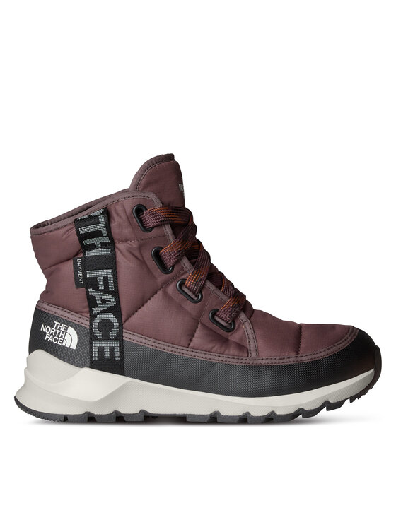 The North Face Sniega zābaki The North Face Thermoball Lace Up Luxe Wp NF0A817WC9R1 Brūns