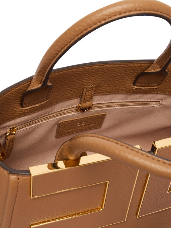 Elisabetta Franchi Kabelka Elisabetta Franchi BS-06A-66E2-V440 Svetlo hnedá