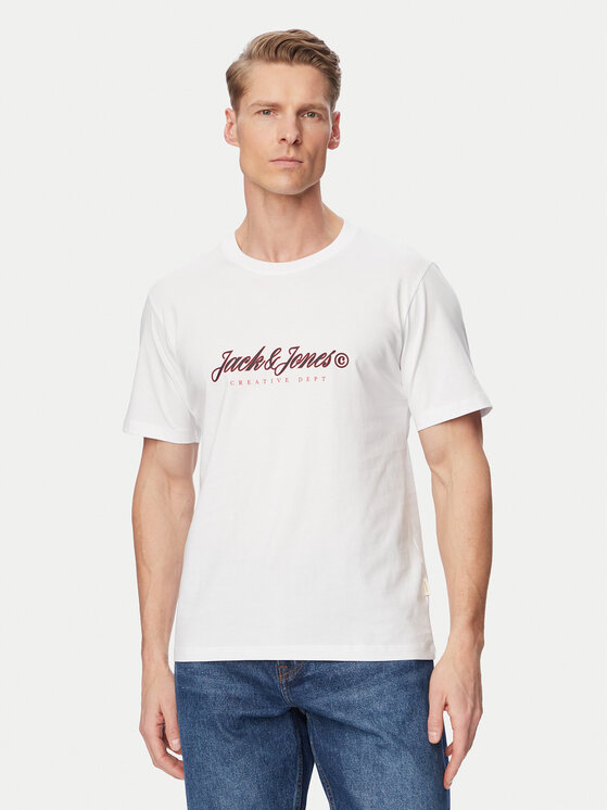 Jack & Jones Jack & Jones Camiseta Montauk Type 12290887 Blanco Regular Fit