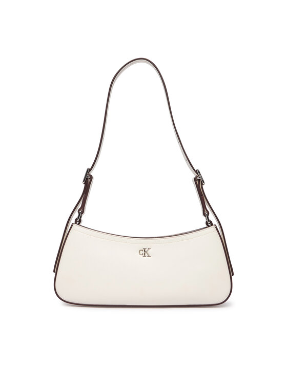 Calvin Klein Geantă Calvin Klein Ck Small Shoulder Bag LV04F3170G Alb