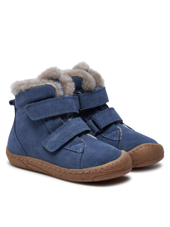 Froddo Kozaki Froddo Minni Suede G2110141-6 S Niebieski