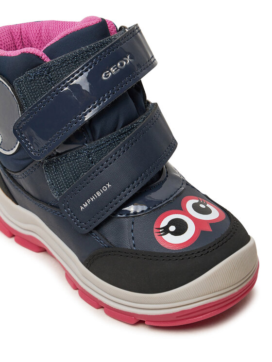 Geox Cizme de zăpadă Geox B Flanfil Girl B Abx B463WA 054FU C4268 S Bleumarin