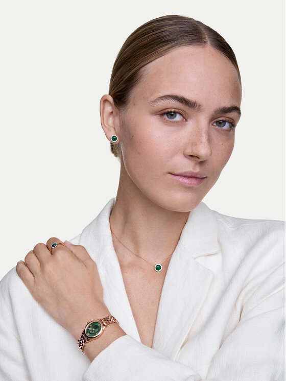 Daniel Wellington Pulkstenis Daniel Wellington Ophelia Mini 22 DW00100806 Rozā zelts