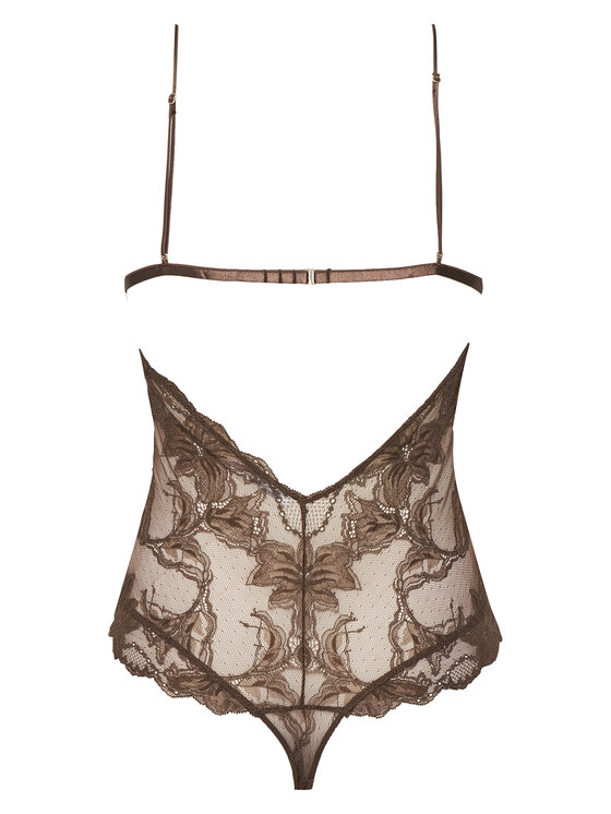 Patrizia Pepe Patrizia Pepe Body 2I0143/A602-B825 Barna