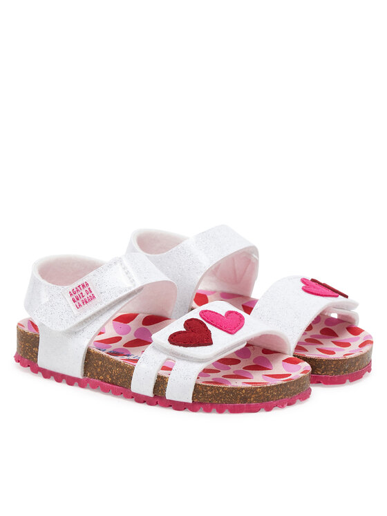 Agatha Ruiz de la Prada Босоніжки Agatha Ruiz de la Prada 252940 M Білий