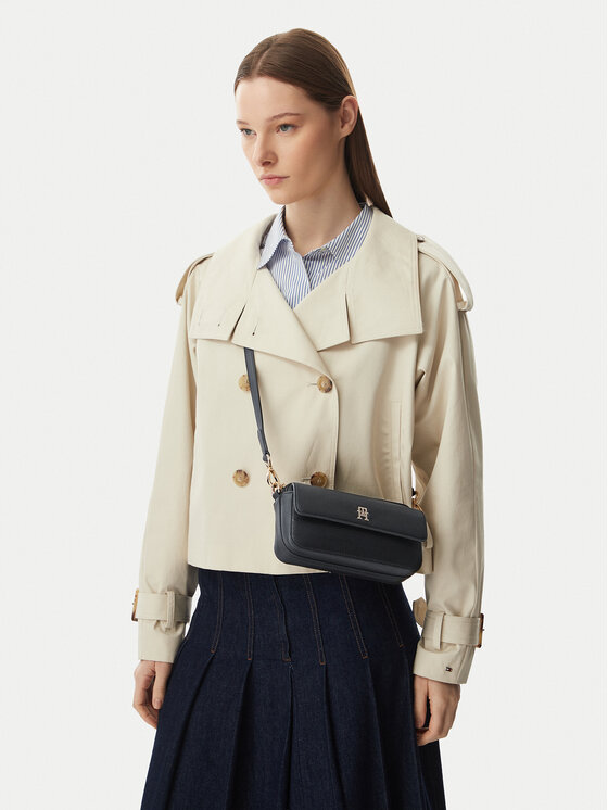 Tommy Hilfiger Torebka Tommy Hilfiger Th Icon Camera Bag AW0AW18721 Czarny